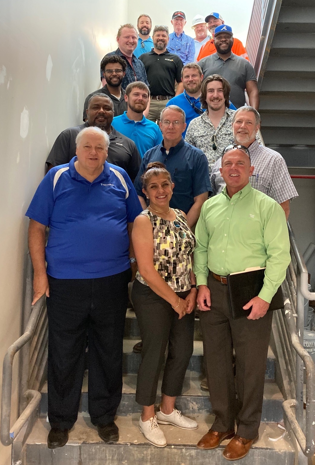 Robins SAME Post Group Photo During AFRC Facility Tour